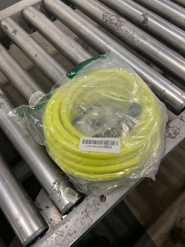 Photo 1 of POHIR 25ft Pressure Washer Hose - 3600 PSI High Pressure Replacement Hose, M22 14/15mm Connector, Kink-Resistant, Electric Car Wash, 4 O-Rings, Flexible Extension for Power Washing