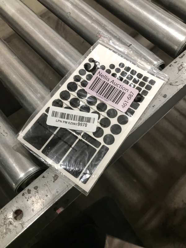 Photo 1 of JIEHENG Light Dimming Stickers,LED Cover Stickers,2 Sheets White and Black,50% Dimming of LED Lights(Cut-50% Dimming White and Black)