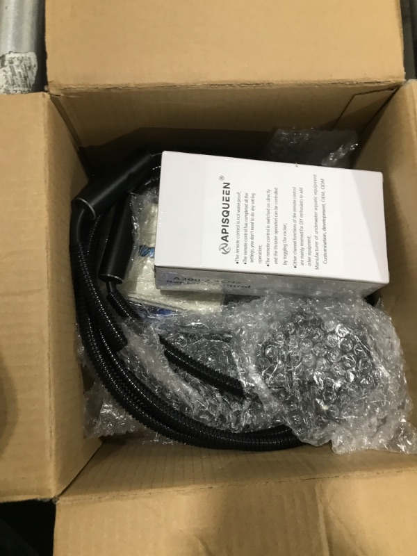 Photo 1 of ApisQueen 12-16V Underwater Thruster U2 Set,Total Thrust 7.5LBS,Can Push 220.5LBS,1-3km/h Speed,Brushless Motor For Fishing Boats ROVs