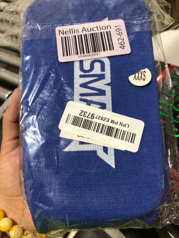 Photo 1 of Kids Shin Instep Pads MMA Leg Foot Guards Muay Thai Kick Boxing Guard Protector (Blue, XXXS (3 to 8 Years))
