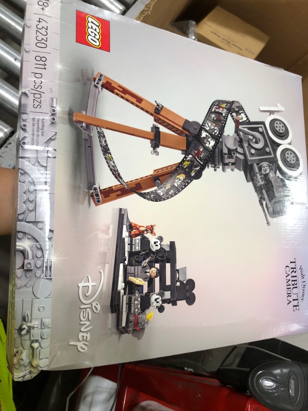 Photo 1 of LEGO Disney Walt Disney Tribute Camera Building Set - Bedroom or Office Decor for Men & Women, Ages 18+ - Collectible Craft Model Kit - Gift Idea for Fans - 43230