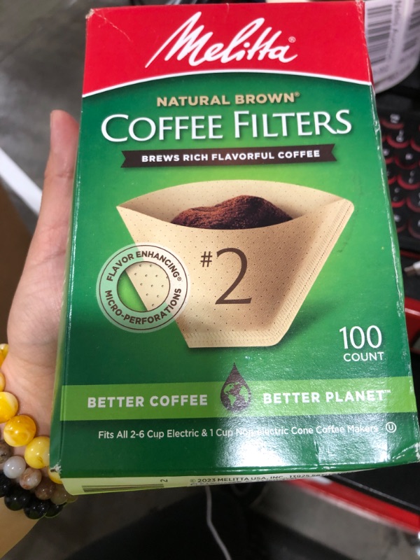 Photo 1 of Melitta FBA_622752 Coffee FLTR BRWN NO2, 1, brown