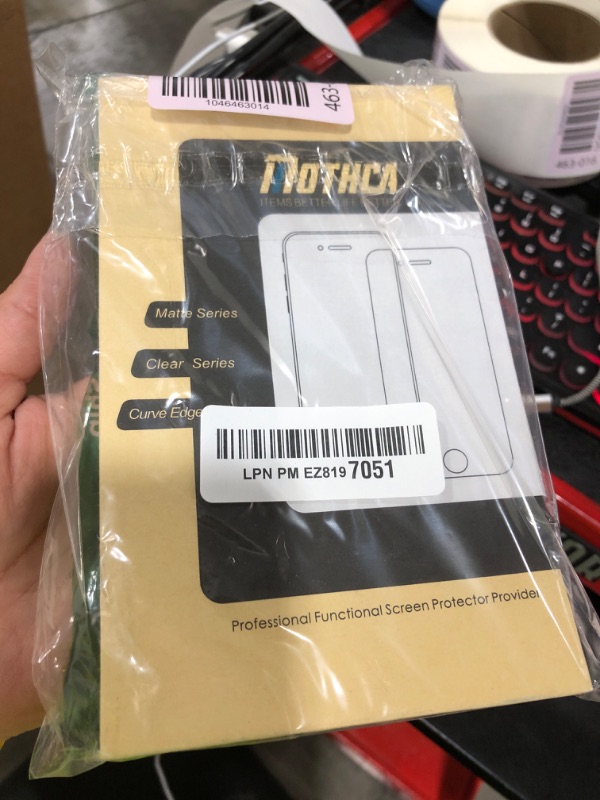 Photo 1 of Mothca 2 Pack Matte Glass Screen Protector for iPhone 16 Pro Max[6.9 inch] + 2 Pack Camera Lens Protector, Anti-Glare & Anti-Fingerprint Case Friendly Tempered Glass Film, Bubble Free, Smooth as Silk