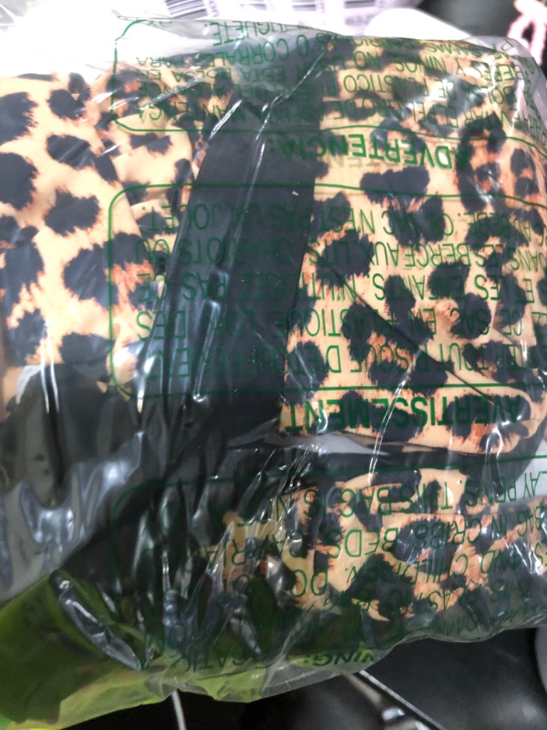 Photo 1 of RXRXCOCO Women Retro One Piece Swimsuit Tummy Control Halter Vintage Bathing Suit Leopard Large
