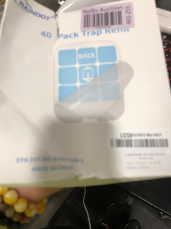 Photo 1 of 40 Pack Fly Trap Refill Compatilble with Safer Home Fly Trap Refill Flying Insect Trap for SH502, SH503, 23005-06 and DT3005w,Indoor Fruit Fly Traps Refill