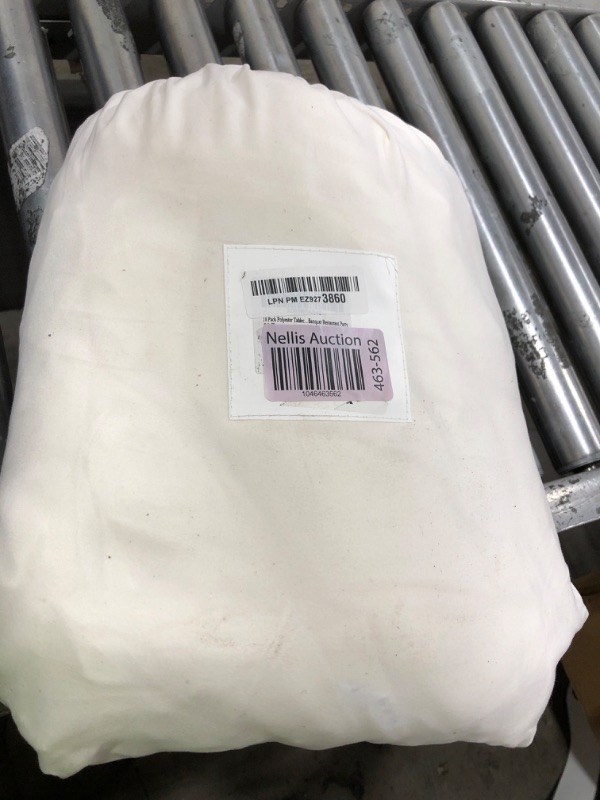 Photo 1 of 10 Pack Polyester Tablecloth 60 x 102 Inch Beige Polyester Table Cloth for 6 Foot Rectangle Tables, Stain and Wrinkle Resistant Washable Table Cover for Kitchen Wedding Banquet Restaurant Party