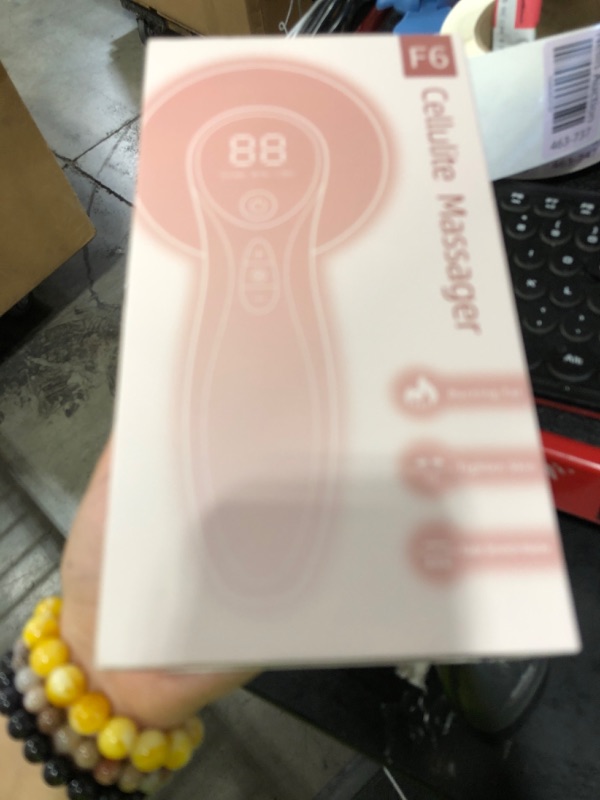 Photo 1 of Depsoul Cellulite Massage Tool - 3 Modes 10 Levels Electric Cellulite Body Massager Machine with Heating Function Firm Skin for Belly, Arm, Waist, Leg, Buttocks, Back