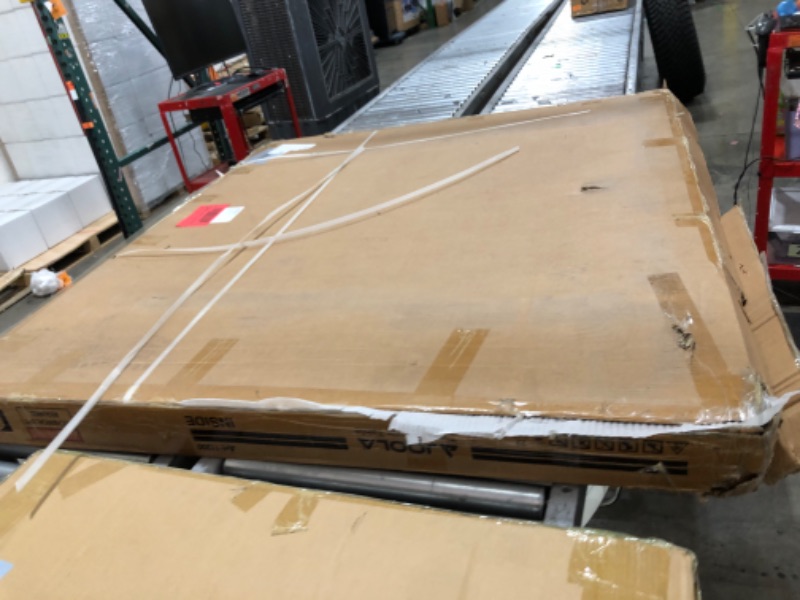 Photo 1 of JOOLA Inside Professional MDF Indoor Ping Pong Table with Quick Clamp Table Tennis Net and Post Set - 10 Minute Easy Assembly - Tournament Quality - Foldable with Single Player Playback Mode