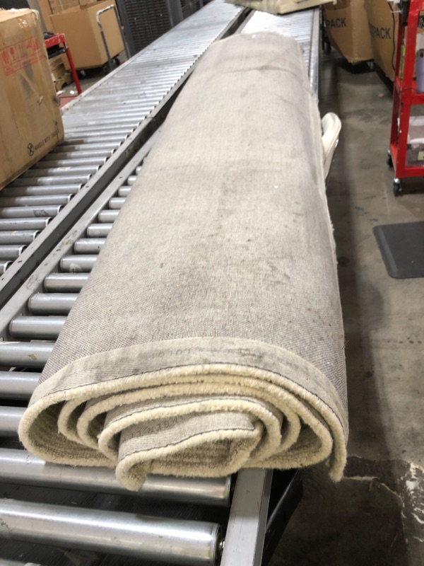 Photo 1 of Loloi Amber Lewis Windsor Collection WIN-01 Ivory/Stone 8'-6" x 11'-6" Area Rug