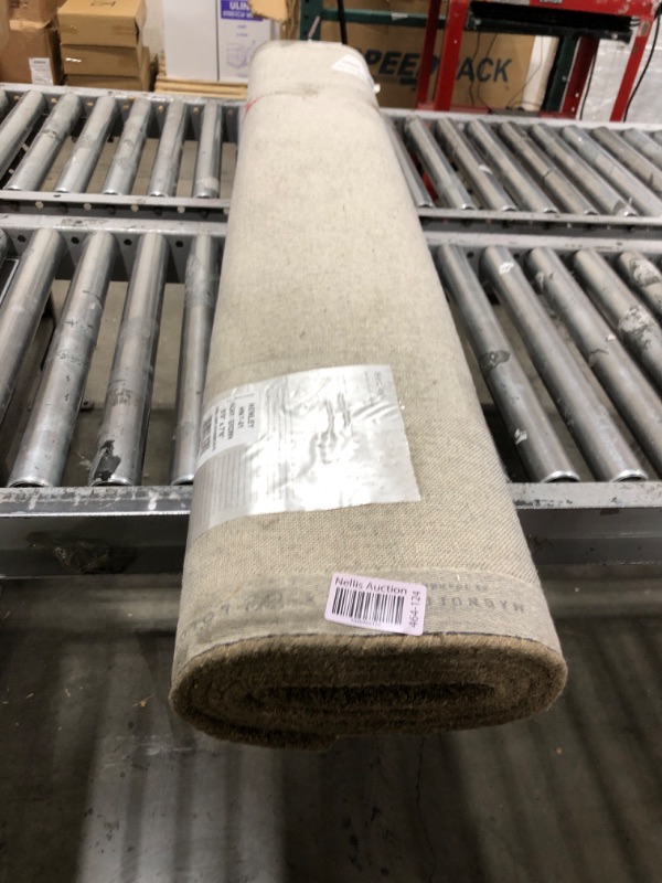 Photo 1 of Loloi Magnolia Home by Joanna Gaines Henley Collection HNY-01 Ivory/Brown 5'-0" x 7'-6" Area Rug