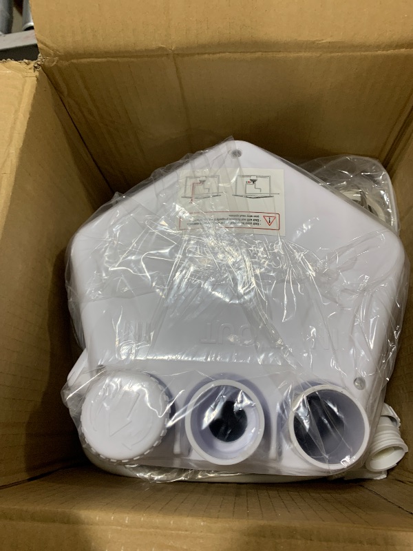 Photo 1 of Upgraded Version 800W Utility Sink Pump PCB Function 1 HP Upflush to 36FT 2200GPH Sewerage Sump Pump with 3 Water Inlets 1 Outlets for Sink Shower Wash Bin Urinal Kitchen Basement