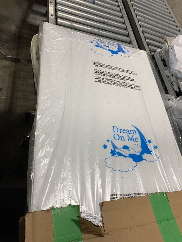 Photo 1 of Dream On Me Holly 3” Mini/Portable Crib Mattress, Greenguard Gold & JPMA Certified, Fits All Portable & Mini Cribs, Lightweight Fiber Core, Waterproof Vinyl Cover, Easy to Clean