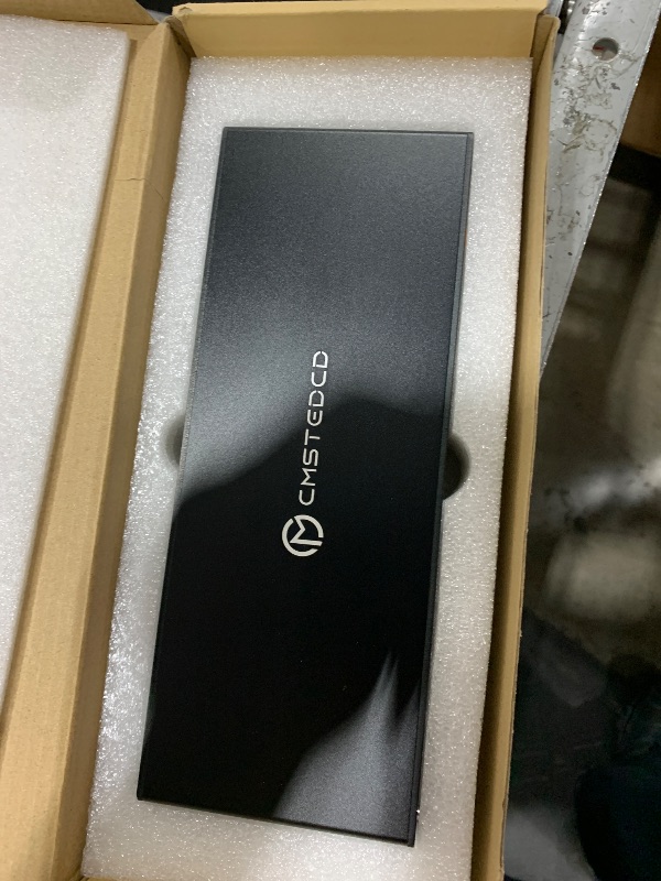 Photo 1 of CMSTEDCD USB C KVM Docking Station Switch 3 Montors 2 Computers with 100W PD Supply Hybrid Displayport and HDMI KVM Triple 4K60Hz or Dual 4K144Hz Extended Display for Laptop and PC Share 15 in 1 Dock