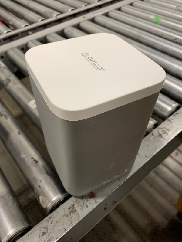 Photo 1 of ORICO MiniTower 2 Bay RAID Enclosure Compatible NVMe SSD 10Gbps with Expansion Hub Docking Station for Mac mini M4 Max Up to 56TB-M435