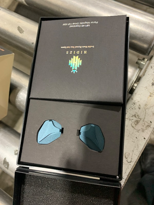 Photo 1 of Linsoul Hidizs MP145 in-Ear Monitor, 14.5mm Planar Magnetic Driver HiFi Earphone IEMs, Wired Gaming Earbud with Detachable 2Pin OFC Cable for Audiophiles Musicians (Blue, 3.5 mm)