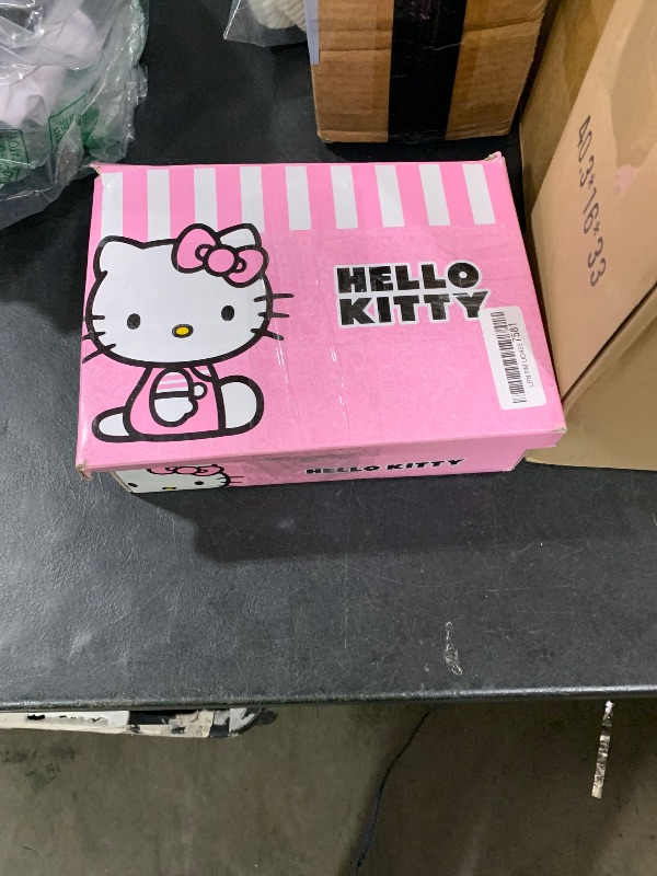 Photo 1 of Sanrio Hello Kitty Sneakers for Girls - Kids Lightweight Athletic Breathable Casual Shoes - Pink (Size 2 Big Kid)
