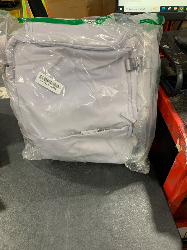 Photo 1 of bergsalz Vacuum Backpack With Pump Large Travel Laptop Backpacks For Women Men Carry On Backpack Airback Backpacks With Vacuum Compression Purple