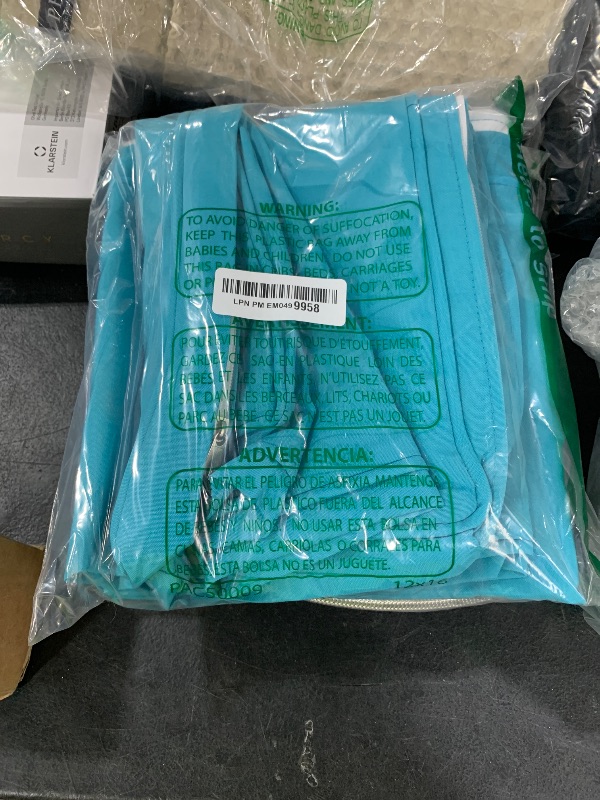 Photo 1 of 3 Pcs Outdoor Cushion Covers Patio Cushion Replacement Covers 2 Covers 18 x 18 x 2 and 1 Cover 42 x 18 x 3 for Patio Furniture Outdoor Washable Water Resistant for Couch Garden Sofa (Teal Blue)