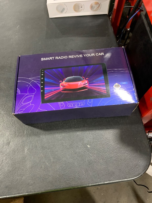 Photo 1 of 8 Core 4G+64G Hikity Double Din Android 13 Car Stereo with Wireless Carplay Android Auto, Hikity 9 Inch IPS Touch Screen Radio GPS Navi Bluetooth 5.0 32EQ DSP Mirror Link SWC FM RDS Backup Camera Mic