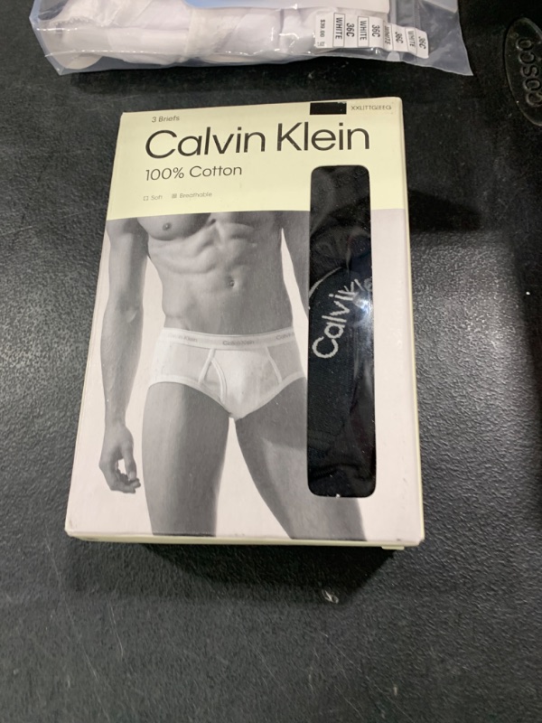 Photo 1 of Calvin Klein Men's Cotton Classics 3-Pack Brief