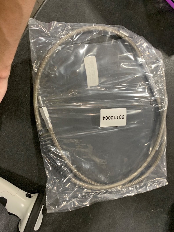 Photo 1 of Mofun 60 3/4" Extended Length Stainless Steel Clutch Cable Compatible with Harley Sportster XL 883 883R/N/L 2007-2013, Fit Sportster XL 1200C/X/CX 2014-2022, Chrome