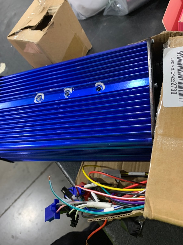 Photo 1 of Intelligent Brushless Controller 48V 60V 72V 84V 3000W Maximum Current 100A Aluminium Alloy E-Bike Brushless Motor Controller for Electric Bicycle Scooter