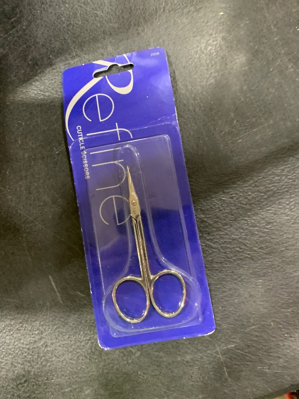 Photo 1 of REFINE Cuticle Scissors - Italy - Premium Extra-Fine Point Tip