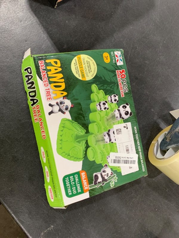 Photo 1 of kykake Panda Balance Game Toys,Balance Game Tree Two-Player Parent-Child Interactive Family Tabletop Puzzle Montessori Toy,Frogs Board for Kids and Adults (Panda)