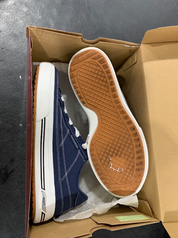 Photo 1 of Skechers Women's Arch Fit Arcade-Arcata Sneaker, Navy, 9