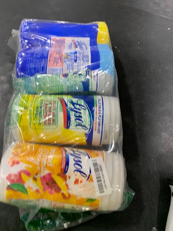 Photo 1 of Lysol Disinfecting Wipes Bundle, Home Apartment Dorm Room Essentials and Cleaning Supplies, All Purpose Cleaner, Multi-surface Cleaning Wipes, Multi-Scent Sanitizing Wipes Bundle, 80 Count (4pk)