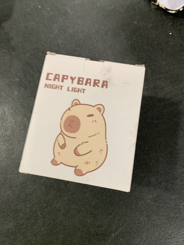Photo 1 of Amaredom Capybara Night Light, Cute Capybara Lamp, Silicone Dimmable Nursery Nightlight, Rechargeable LED Bedside Lamp with 20 Minutes Timer & Tap Control Baby Girls Women Bedrooms, Living Room