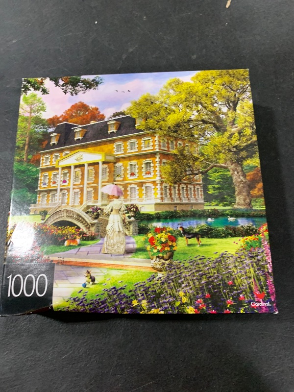 Photo 1 of 2-Pack of 1000-Piece Jigsaw Puzzles, Pine Cabin & Summer Estate | Puzzles for Adults and Kids Ages 8+, Amazon Exclusive 
