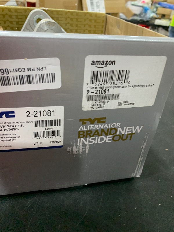 Photo 1 of TYC 2-21081 Replacement Alternator
