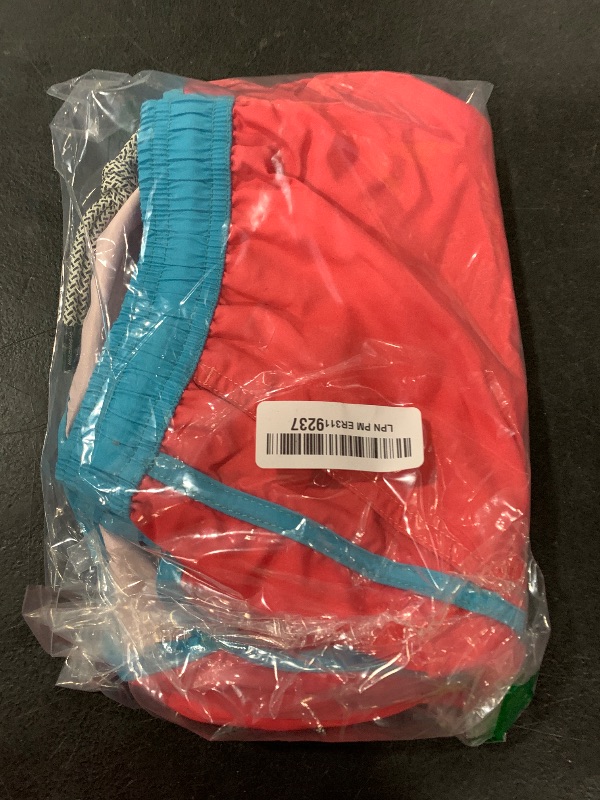 Photo 1 of maamgic Mens Short 80s 90s Vintage Swim Trunks with Mesh Lining Quick Dry Bathing Suit Board Shorts Colorblock Watermelon Small