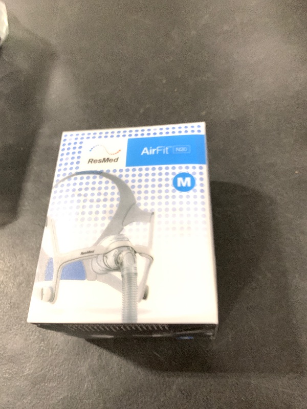 Photo 1 of Nasal Pillow Tube Frame for AirFit N20, Upgrade Replacement Frame Elbow Assembly with Headgear, Frame, Tube and Cushion for N20 (M)