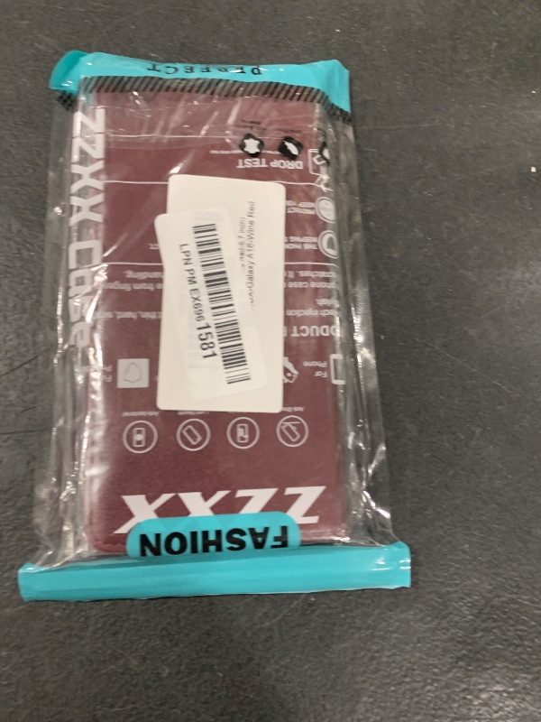 Photo 1 of ZZXX for Samsung Galaxy A16 Wallet Case with [RFID Blocking] Card Slot Stand Strong Magnetic Leather Flip Fold Protective Phone Case for Samsung Galaxy A16 Case Wallet(Wine Red-6.7 inch)