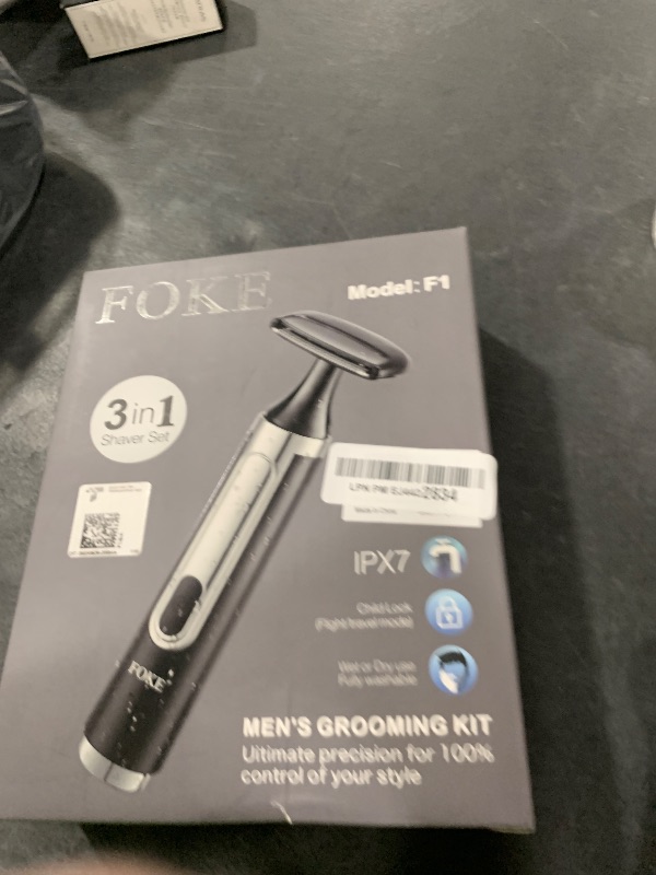 Photo 1 of FOKE Back Shaver for Men, Ultra-Wide 1.8" T-Shaped Head, Includes Travel Case, Mens Back Shaver Rechargeable with Long Handle, Safety Lock, Waterproof IPX7, Multi-Functional Body Hair Trimmer,(Black)