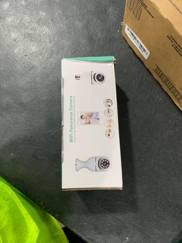 Photo 1 of 1080P Light Bulb Camera Garage Wireless Surveillance Camera Compatible with Alexa for Baby Room WiFi 2.4GHz E27-AOLANS