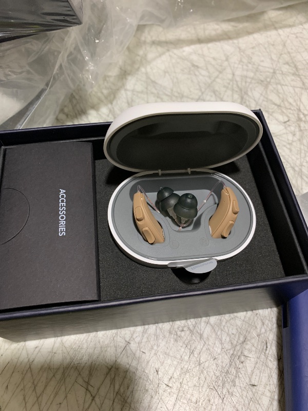 Photo 1 of Audien Hearing ION Wireless Rechargeable OTC Hearing Aid, Premium Comfort Design & Nearly Invisible