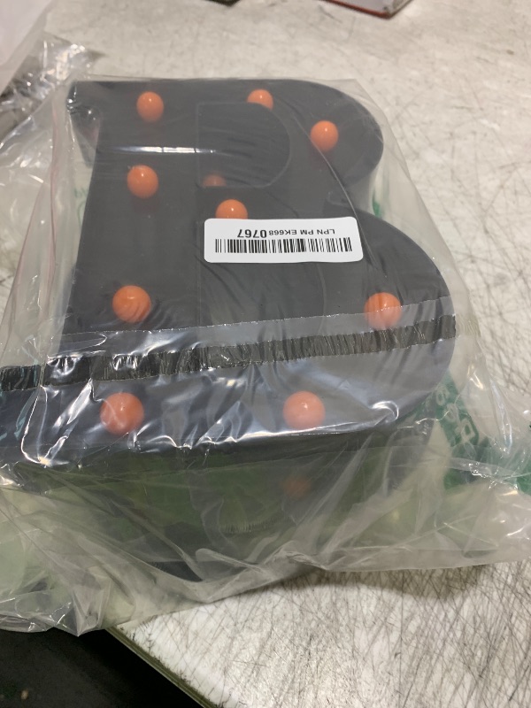 Photo 1 of Halloween Decorations-3 LED Marquee Light up Letters "BOO" Sign Halloween Decor for Kitchen Tabletop Fireplace Mantel Party Indoor