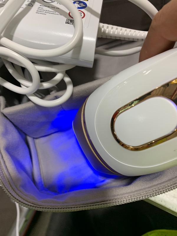 Photo 1 of Braun Smart IPL, Silk·Expert Pro 5: at Home Laser Hair Removal for Women and Men, Permanent Visible Hair Reduction in Hair Regrowth for Body & Face, Soft Pouch and Precision Head, IPL5157