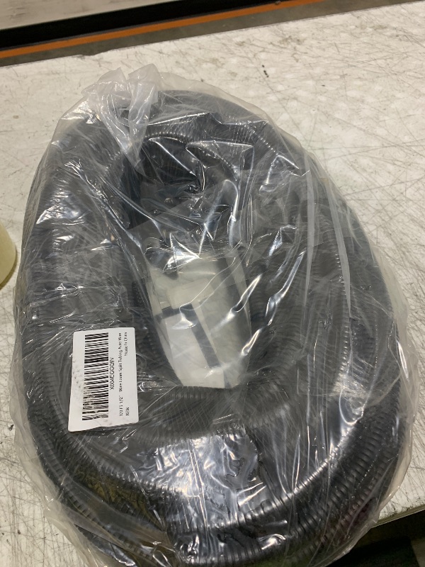 Photo 1 of 120 FT Wire Loom 1/2 Inch, Split Wire Loom Tubing Wire Conduit, Wire Protector Tubing – Black