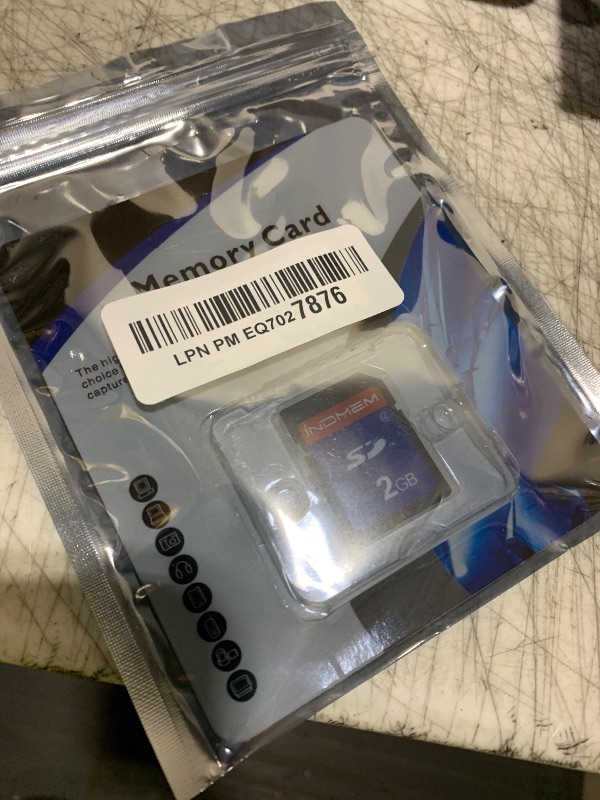 Photo 1 of INDMEM SD Card 2GB Class 4 Flash Memory Card 2G SLC Stanard Secure Digital Cards (1PC)