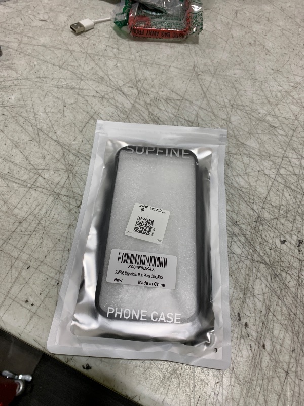 Photo 1 of SUPFINE Magnetic for iPhone 15 Case (Compatible with MagSafe) (Military Grade Drop Protection) Translucent Matte Shockproof Phone Cover, Black