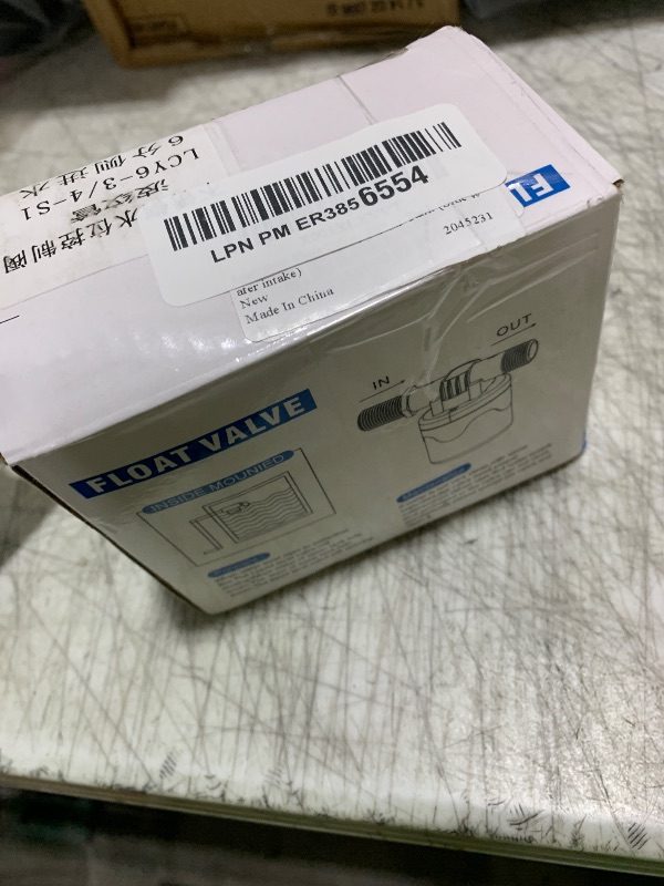 Photo 1 of Longzhuo Automatic Water Level Control Float Valve - 1/2" 3/4" Stainless Steel Auto Pool Water Leveler Controller Fill & Korky Fill Valve for Toilet Water Tank (3/4" Side Water Intake)