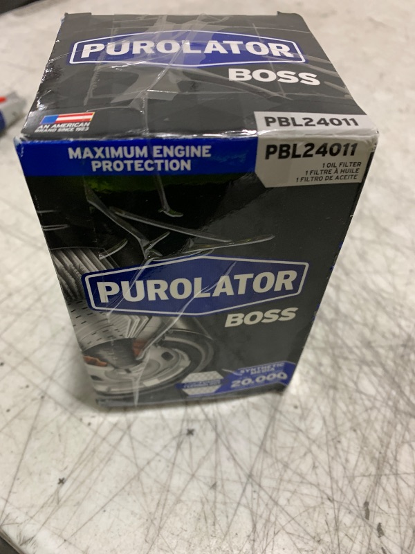 Photo 1 of Purolator PBL24011 PurolatorBOSS Maximum Engine Protection Spin On Oil Filter Compatible With Chevrolet K1500, K2500, S10, Blazer, C1500, Tahoe, Astro, Corvette, GMC K1500, Sonoma, Yukon and Jimmy