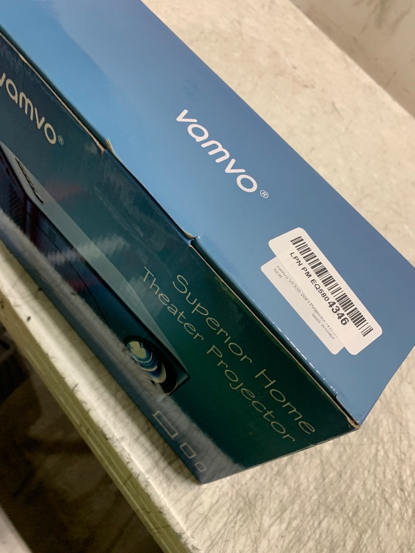Photo 1 of vamvo Mini Projector WiFi Portable Movie Projectors, Outdoor Projector with Stylish streamlined Design, Smartphones and Tablets Can Easy Connection to Video Projectors