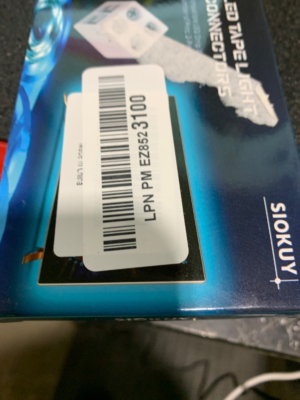 Photo 1 of 20 PCS 2-Pin 8mm Solderless LED Strip Connectors, Reliable and Easy-to-Install, Solidly Connected LED Light Connectors