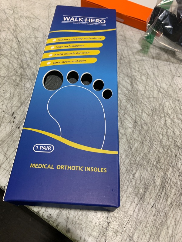 Photo 1 of Plantar Fasciitis Feet Insoles Arch Supports Orthotics Inserts Relieve Flat Feet, High Arch (Mens 9-9 1/2 | Womens 11-11 1/2)