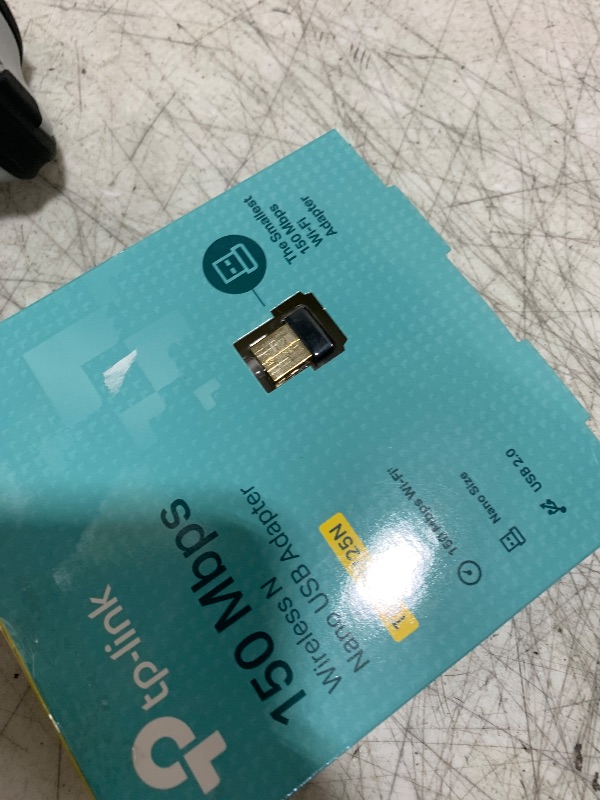 Photo 1 of TP-Link USB WiFi Adapter for PC(TL-WN725N), N150 Wireless Network Adapter for Desktop - Nano Size WiFi Dongle for Windows 11/10/7/8/8.1/XP/ Mac OS 10.9-10.15 Linux Kernel 2.6.18-4.4.3, 2.4GHz Only